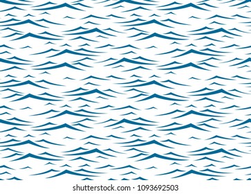 Seamless background with sea.