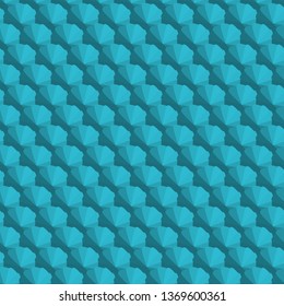 Seamless background with shells. Pattern in minimal style, colored.