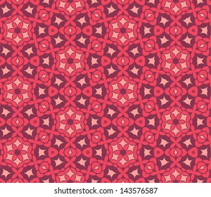 Seamless background. Simple design. Seamless pattern in red. Vector file has few layers for easy using.