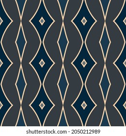 Seamless background with simple geometrical drawing. Vector illustration. 