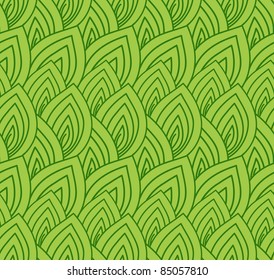 seamless background from simple green leaves