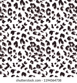 Seamless background - the skin of the leopard