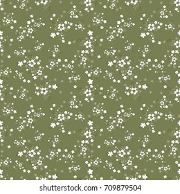 Seamless background in small flowers. Floral texture for textile, wallpapers, wrapping, paper.