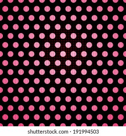 Seamless Background with small Polka Dot pattern 