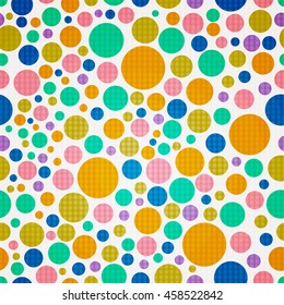 Seamless Background with small Polka Dot pattern
