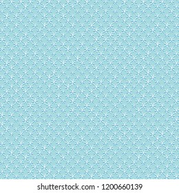 Seamless background with snowflakes. Vector blue Christmas texture.