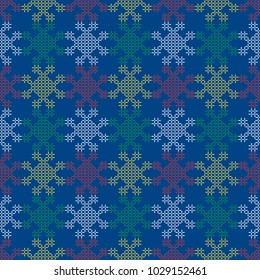 Seamless background southeast Asian retro aboriginal traditional art textile pattern colorful stitch cross geometry line