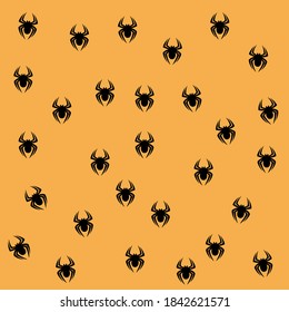 fondo transparente con arañas para el tema de Halloween