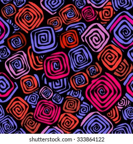 Seamless background  spiral. Vector