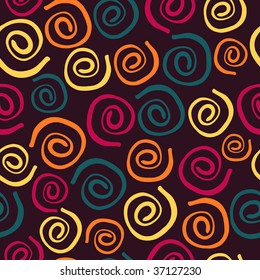 Seamless background from spirals