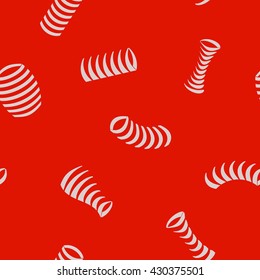 Seamless background with Springs for your design