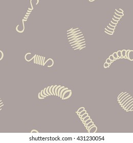 Seamless background with Springs for your design