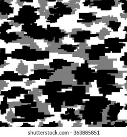Seamless Background Square Camouflage 
