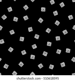 Seamless background with squares. Print. Repeating background. Cloth design, wallpaper.