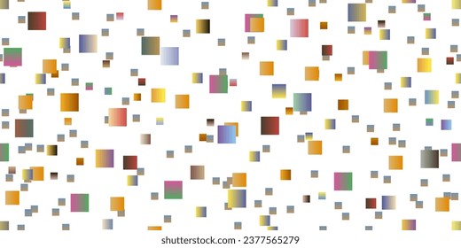 Seamless background with squares and rectangles. Background of geometric shapes. Vector illustration