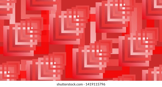 Seamless background. Squares. Scattered squares. Abstract background. Duplicate elements. Square shapes. Vector graphics
