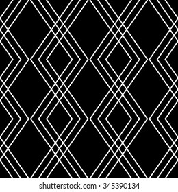 Seamless background, squarish pattern. Vector art.