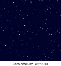 seamless background starry sky