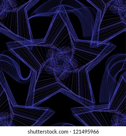 Seamless background with stars