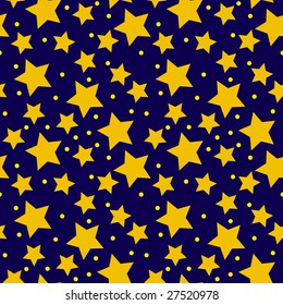 seamless background with stars