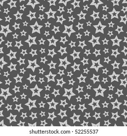 Seamless background with stars.
