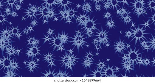 Seamless background of stars. Abstract seamless background. Background of painted stars. Background for website and wrapping paper. Vector illustration. EPS-10