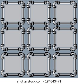 seamless background is of steel plates