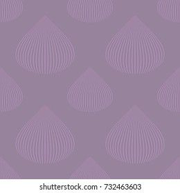 Seamless background with striped drops on purple background. Abstract pattern. Vector illustration. wallpaper.