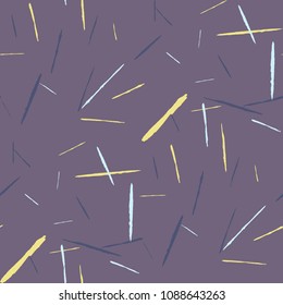 Seamless Background with Stripes.

 Abstract Scratched Texture with Dry Brush Strokes. Scribbled Grunge Rapport for Chintz, Calico, Linen. Retro Vector Background with Stripes