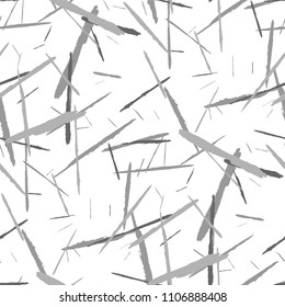 Seamless Background with Stripes.

 Abstract Scratched Texture with Dry Brush Strokes. Scribbled Grunge Pattern for Cloth, Shirt, Curtains. Retro Vector Background