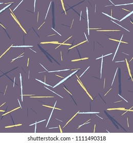 Seamless Background with Stripes.

 Abstract Scratched Texture with Dry Brush Strokes. Scribbled Grunge Rapport for Chintz, Wallpaper, Linen. Trendy Vector Background with Stripes