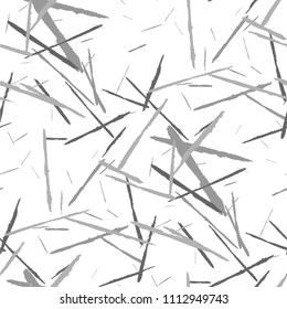 Seamless Background with Stripes.

 Abstract Scratched Texture with Dry Brush Strokes. Scribbled Grunge Motif for Chintz, Wallpaper, Linen. Trendy Vector Background