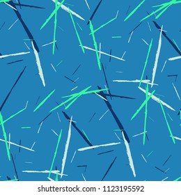 Seamless Background with Stripes.

 Abstract Scratched Texture with Brush Strokes. Scribbled Grunge Motif for Cloth, Shirt, Curtains. Rustic Vector Background