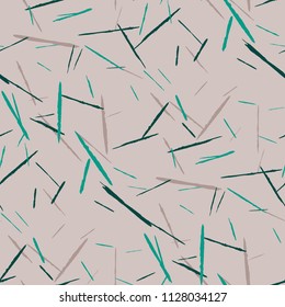 Seamless Background with Stripes.

 Abstract Scratched Texture with Dry Brush Strokes. Scribbled Grunge Motif for Tablecloth, Shirt, Dress. Trendy Vector Background