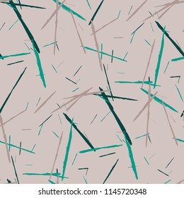 Seamless Background with Stripes.

 Abstract Scratched Texture with Dry Brush Strokes. Scribbled Grunge Motif for Tablecloth, Shirt, Dress. Retro Vector Background