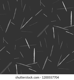 Seamless Background with Stripes. Abstract Scratched Texture with Brush Strokes. Scribbled Grunge Rapport for Chintz, Wallpaper, Linen. Trendy Vector Background with Stripes