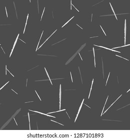 Seamless Background with Stripes. Abstract Scratched Texture with Dry Brush Strokes. Scribbled Grunge Pattern for Tablecloth, Shirt, Dress. Retro Vector Background