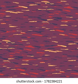 Seamless Background with Stripes. Abstract Texture with Horizontal, Vertical, Diagonal Brush Strokes. Scribbled Grunge Rapport for Dress, Curtain, Paper. Rustic Vector Background