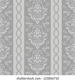 Seamless background with stripes for design, vector Illustration