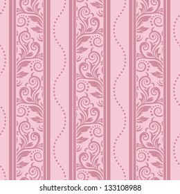 Seamless background with stripes for design, vector Illustration