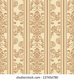 Seamless background with stripes for design, vector Illustration