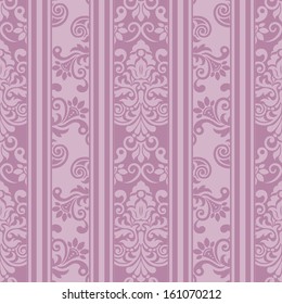 Seamless background with stripes for design, vector Illustration