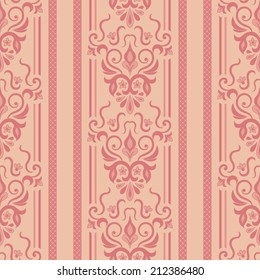 Seamless background with stripes for design, vector Illustration