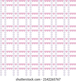 seamless background stripes lines cut small hearts