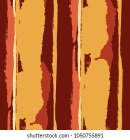 Seamless Background with Stripes Painted Lines. Texture with Vertical Brush Strokes. Scribbled Grunge Rapport for Sportswear, Paper, Cloth. Retro Vector Background