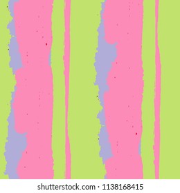 Seamless Background with Stripes Painted Lines. Texture with Vertical Brush Strokes. Scribbled Grunge Pattern for Linen, Fabric, Wallpaper. Rustic Vector Background