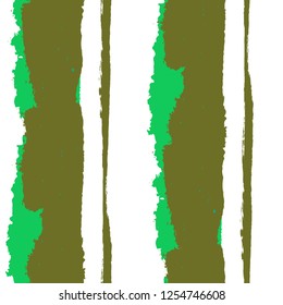 Seamless Background with Stripes Painted Lines. Texture with Vertical Brush Strokes. Scribbled Grunge Rapport for Sportswear, Fabric, Wallpaper. Trendy Vector Background
