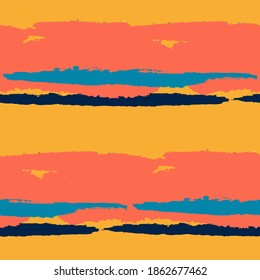 Seamless Background with Stripes. Painted Lines