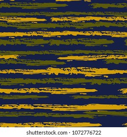 Seamless background of stripes. Vector watercolor. Fashionable hand-drawn lines. Grunge texture. Suitable for textile printing, packaging.