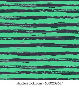 Seamless background of stripes. Vector watercolor. Fashionable hand-drawn lines. Grunge texture. Suitable for textile printing, packaging.